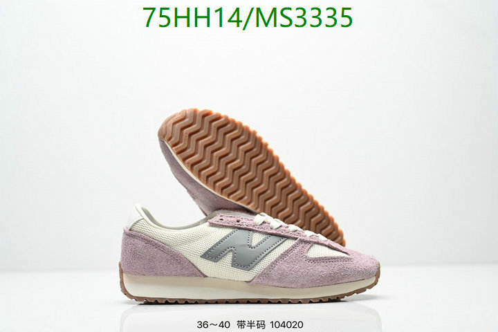 Women Shoes-New Balance Code: MS3335 $: 75USD