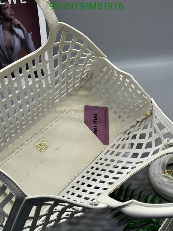 Miu Miu Bag-(4A)-Handbag- Code: MB1916 $: 95USD