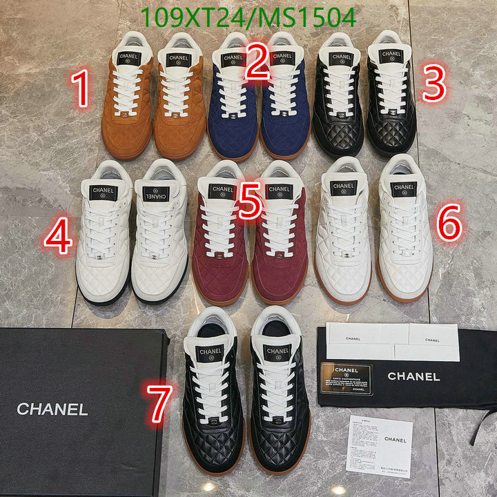Women Shoes-Chanel Code: MS1504 $: 109USD