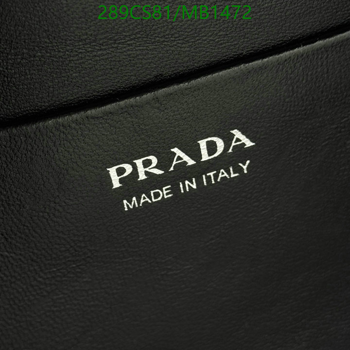 Prada Bag-(Mirror)-Handbag- Code: MB1472 $: 289USD