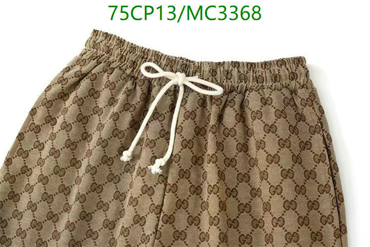 Clothing-Gucci Code: MC3368 $: 75USD