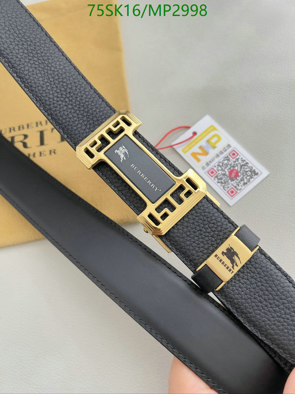 Belts-Burberry Code: MP2998 $: 75USD
