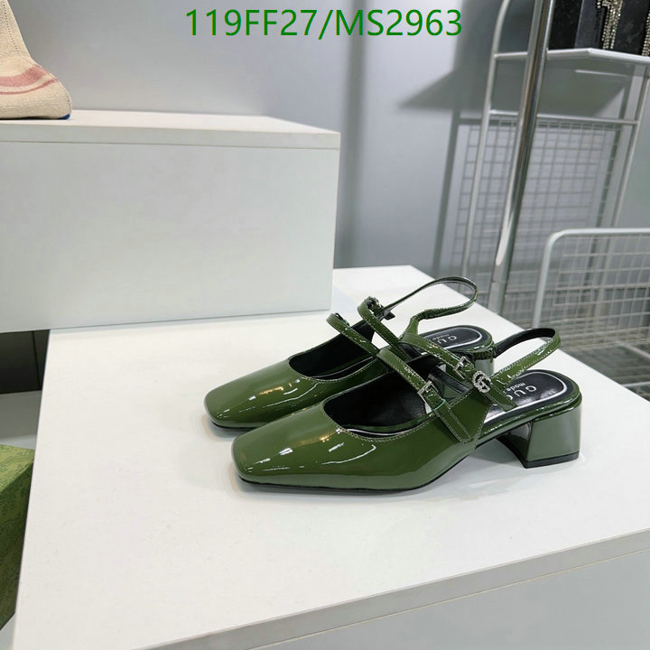 Women Shoes-Gucci Code: MS2963 $: 119USD