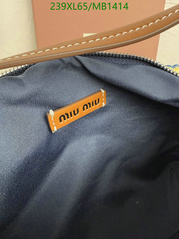 Miu Miu Bag-(Mirror)-Handbag- Code: MB1414 $: 239USD