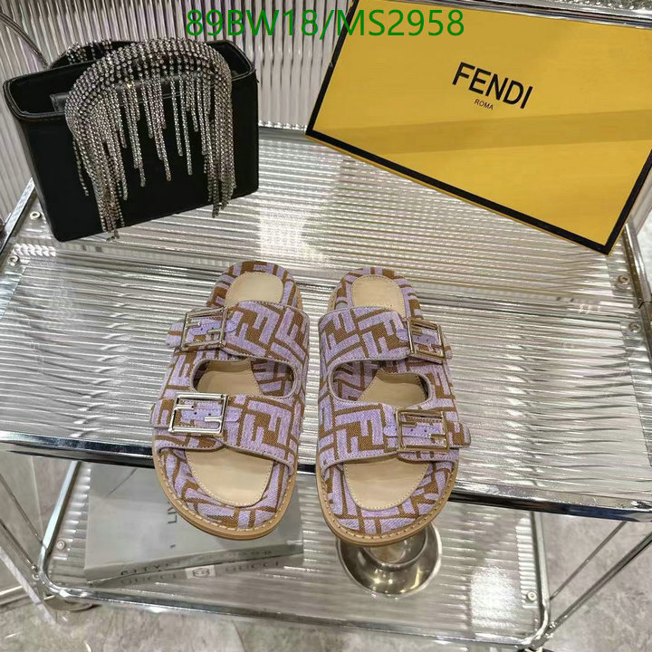 Women Shoes-Fendi Code: MS2958 $: 89USD
