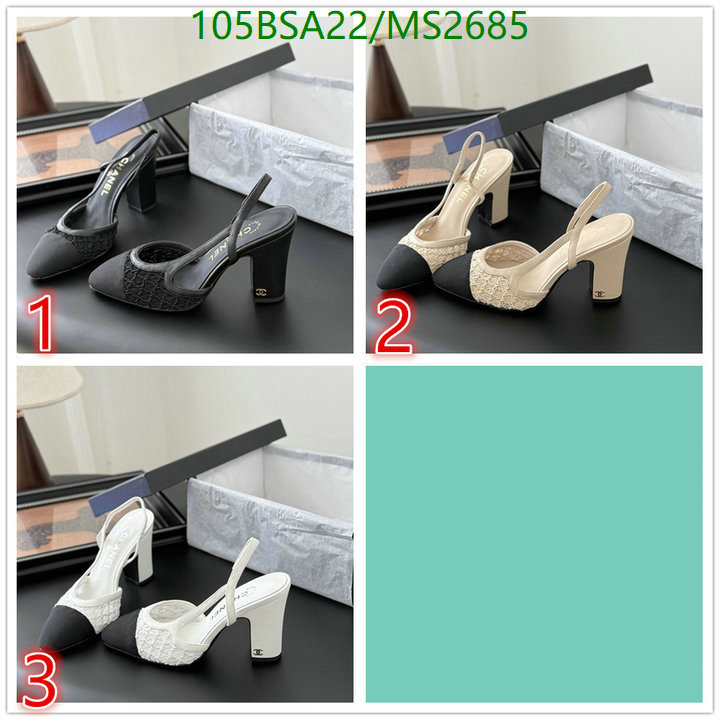Women Shoes-Chanel Code: MS2685 $: 105USD