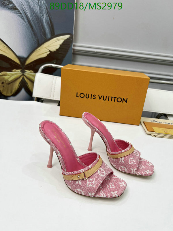 Women Shoes-LV Code: MS2979 $: 89USD