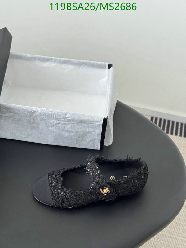 Women Shoes-Chanel Code: MS2686 $: 119USD