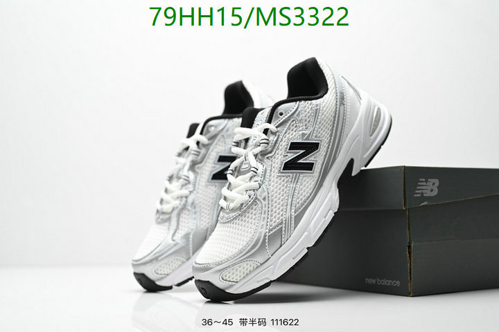 Men shoes-New Balance Code: MS3322 $: 79USD