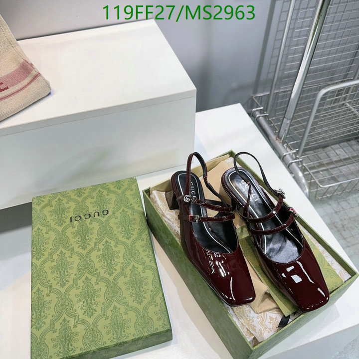 Women Shoes-Gucci Code: MS2963 $: 119USD