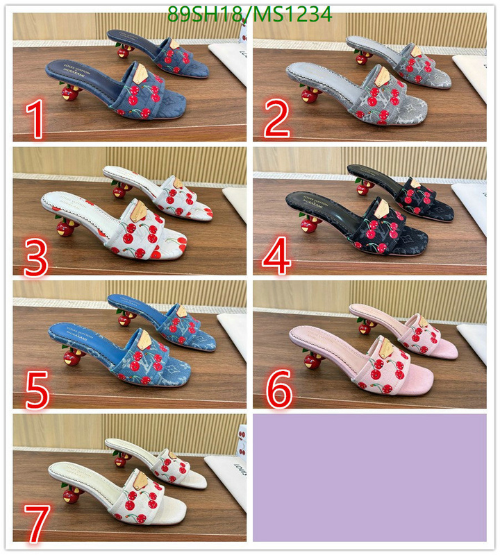 Women Shoes-LV Code: MS1234 $: 89USD
