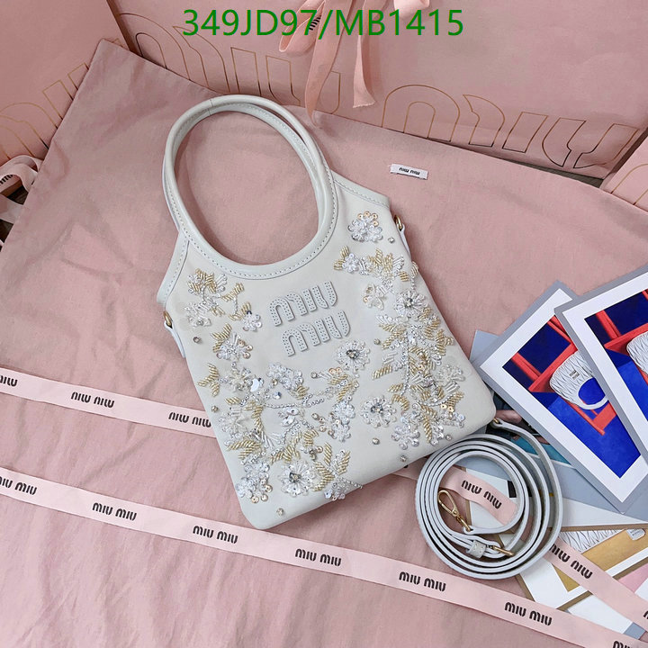 Miu Miu Bag-(Mirror)-Crossbody- Code: MB1415 $: 349USD