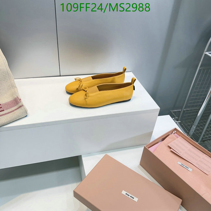 Women Shoes-Miu Miu Code: MS2988 $: 109USD