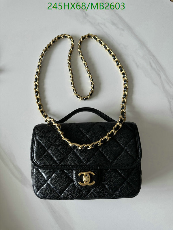 Chanel Bag-(Mirror)-Crossbody- Code: MB2603 $: 245USD
