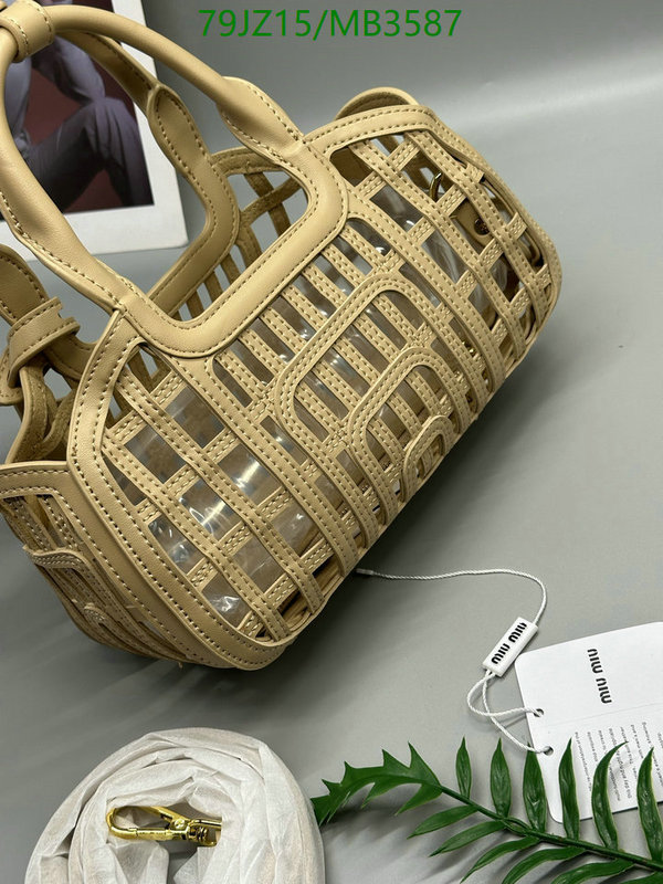 Miu Miu Bag-(4A)-Crossbody- Code: MB3587 $: 79USD