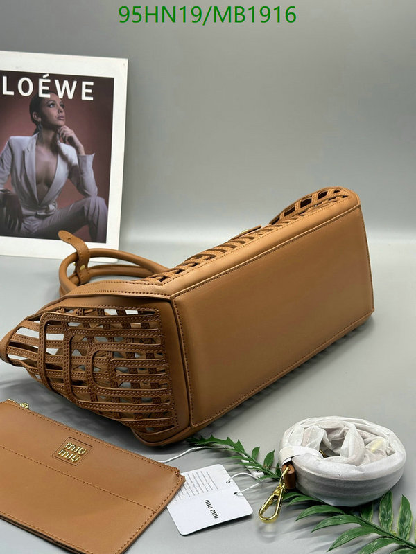 Miu Miu Bag-(4A)-Handbag- Code: MB1916 $: 95USD