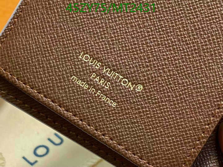 LV Bag-(4A)-Wallet- Code: MT2431 $: 45USD
