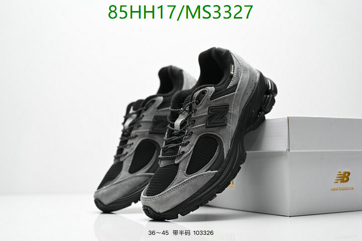 Men shoes-New Balance Code: MS3327 $: 85USD