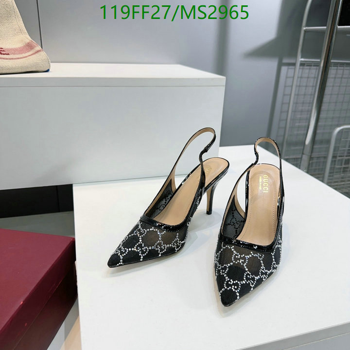 Women Shoes-Gucci Code: MS2965 $: 119USD