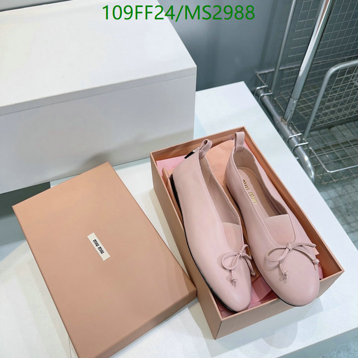 Women Shoes-Miu Miu Code: MS2988 $: 109USD