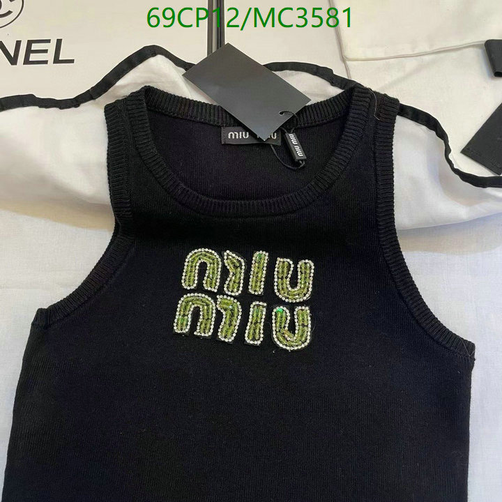 Clothing-MIUMIU Code: MC3581 $: 69USD