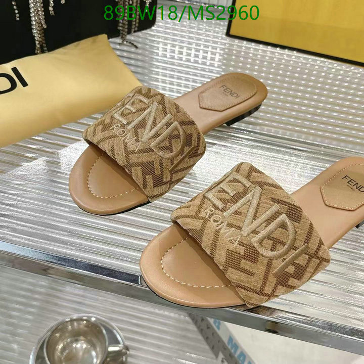 Women Shoes-Fendi Code: MS2960 $: 89USD
