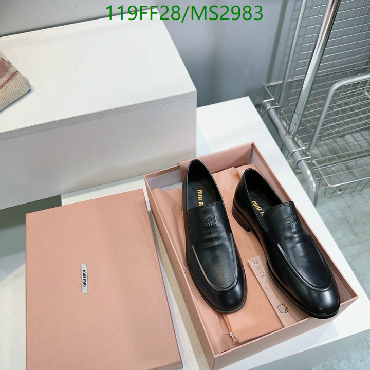 Women Shoes-Miu Miu Code: MS2983 $: 119USD