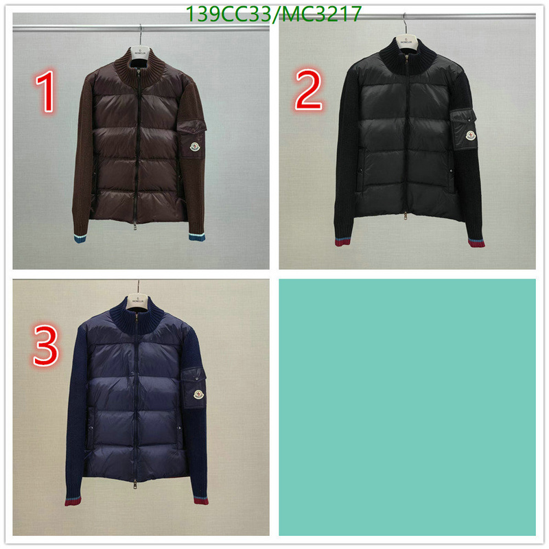 Down jacket Men-Moncler Code: MC3217 $: 139USD