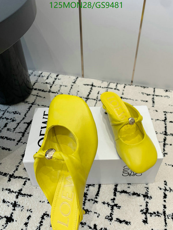 Women Shoes-Loewe Code: GS9481 $: 125USD
