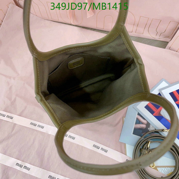 Miu Miu Bag-(Mirror)-Crossbody- Code: MB1415 $: 349USD