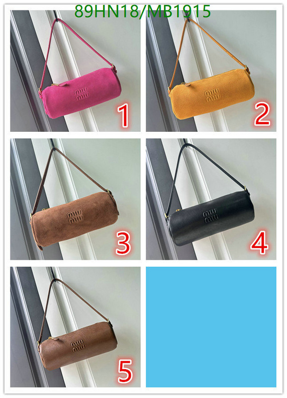 Miu Miu Bag-(4A)-Handbag- Code: MB1915 $: 89USD