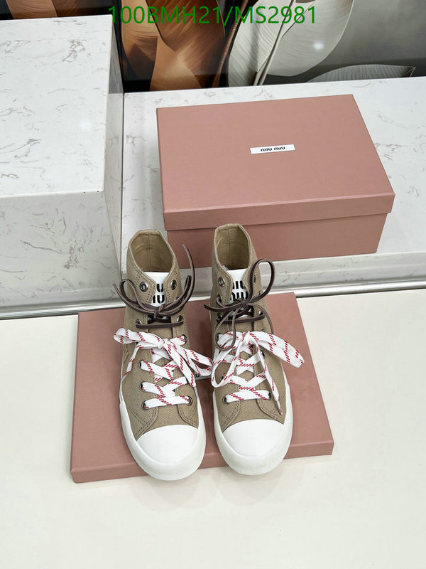Women Shoes-Miu Miu Code: MS2981 $: 100USD