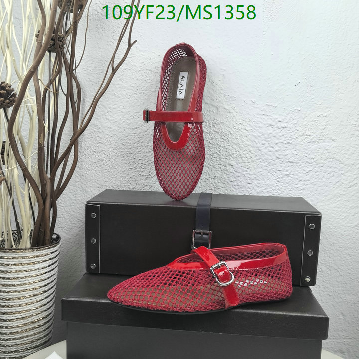 Women Shoes-ALAIA Code: MS1358 $: 109USD
