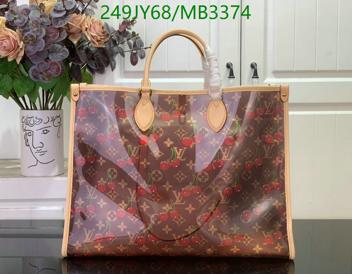 LV Bag-(Mirror)-Handbag- Code: MB3374 $: 249USD