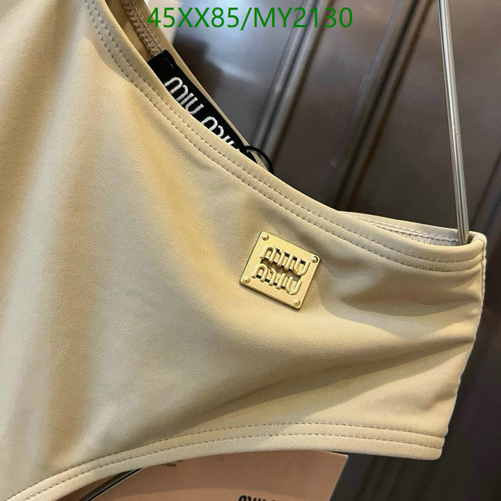 Swimsuit-MIUMIU Code: MY2130 $: 45USD