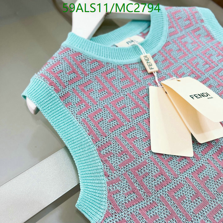Kids clothing-Fendi Code: MC2794 $: 59USD