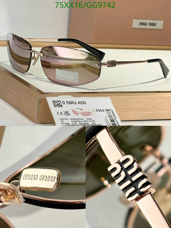Glasses-MiuMiu Code: GG9742 $: 75USD