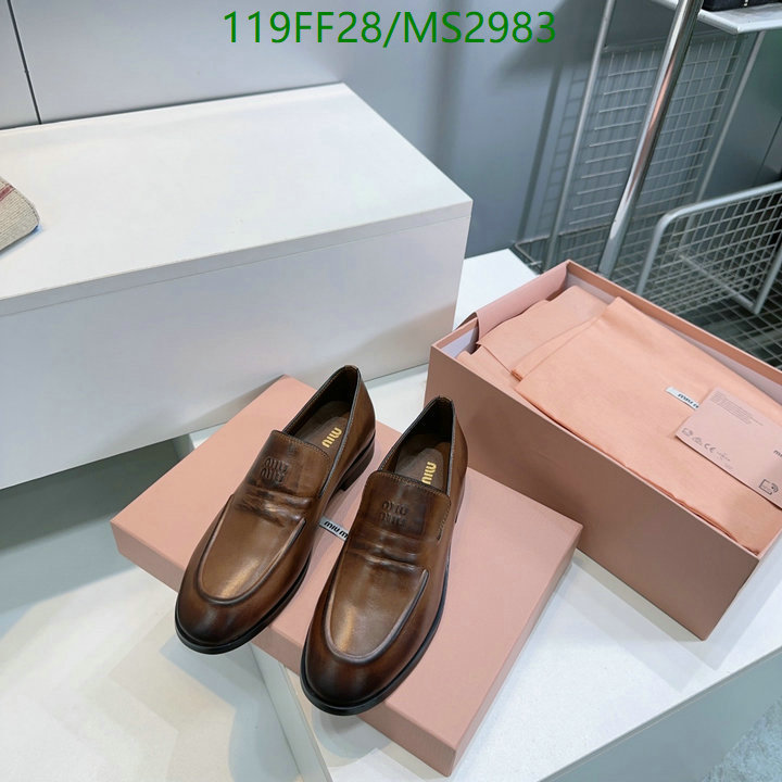 Women Shoes-Miu Miu Code: MS2983 $: 119USD