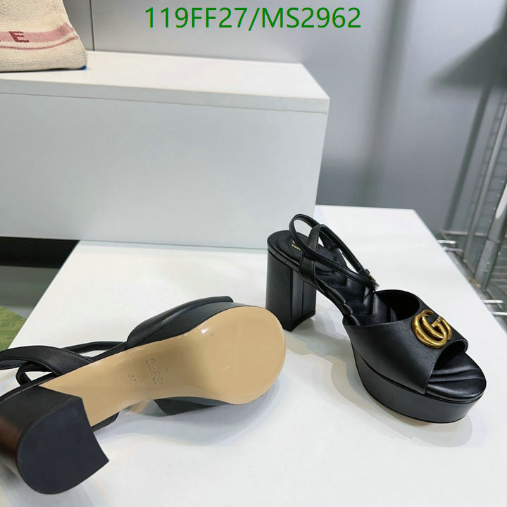 Women Shoes-Gucci Code: MS2962 $: 119USD