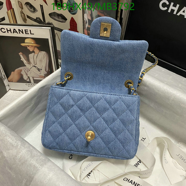 Chanel Bag-(Mirror)-Crossbody- Code: MB3792 $: 189USD