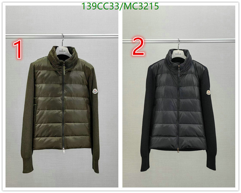 Down jacket Men-Moncler Code: MC3215 $: 139USD