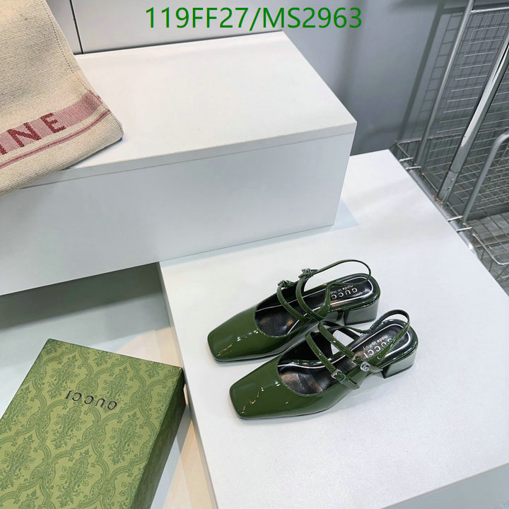 Women Shoes-Gucci Code: MS2963 $: 119USD