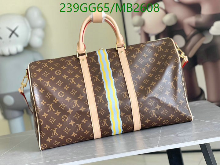 LV Bag-(Mirror)-Keepall BandouliRe 45-50- Code: MB2608 $: 239USD