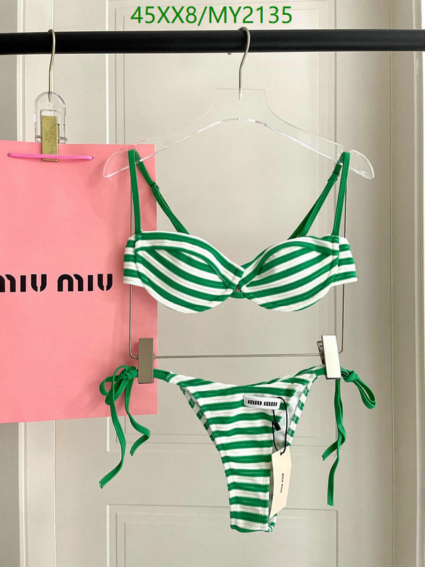 Swimsuit-MIUMIU Code: MY2135 $: 45USD