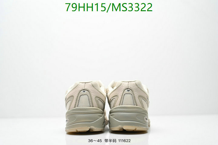 Men shoes-New Balance Code: MS3322 $: 79USD