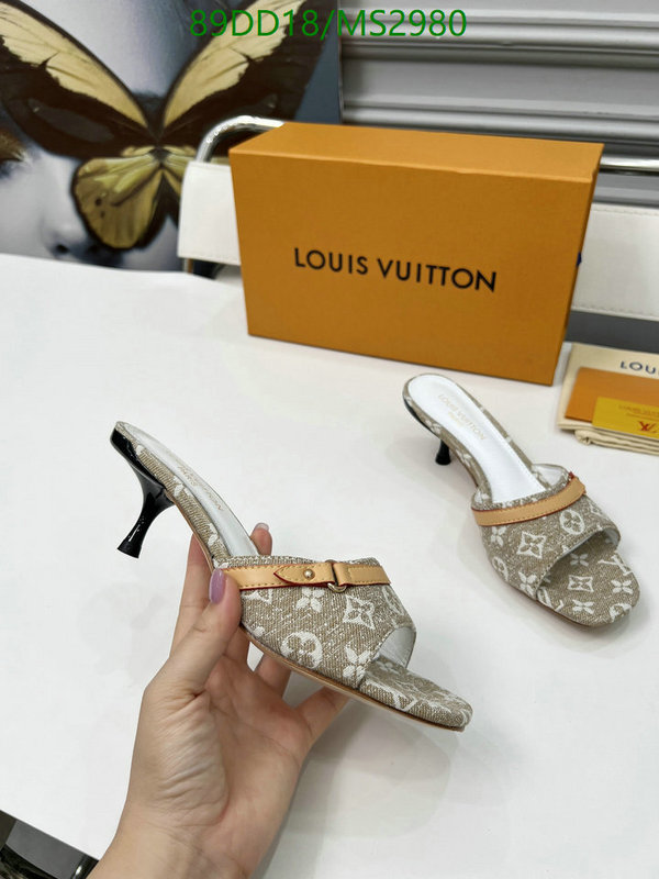 Women Shoes-LV Code: MS2980 $: 89USD
