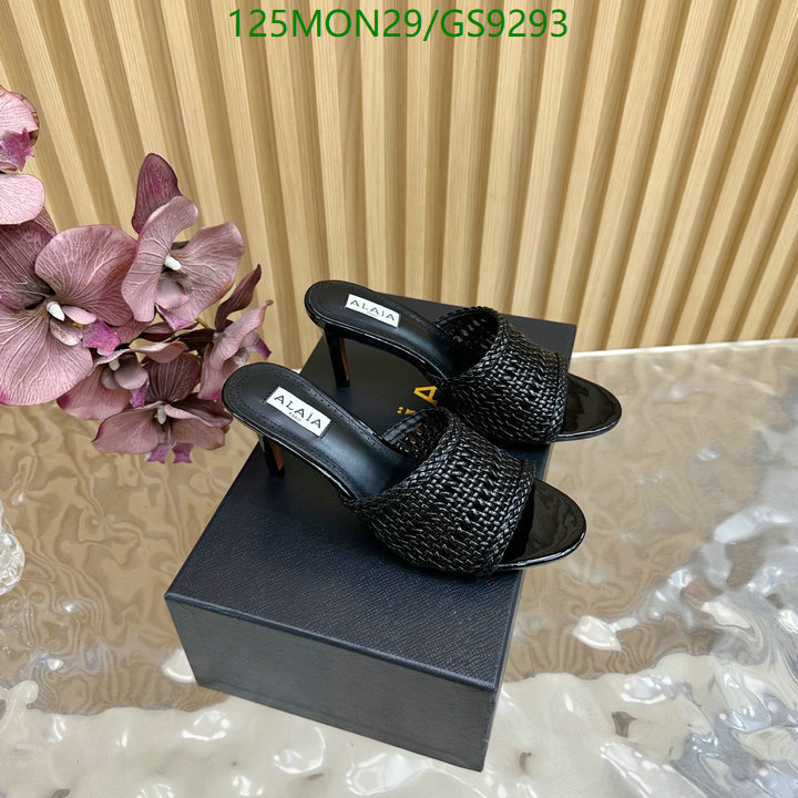Women Shoes-ALAIA Code: GS9293 $: 125USD