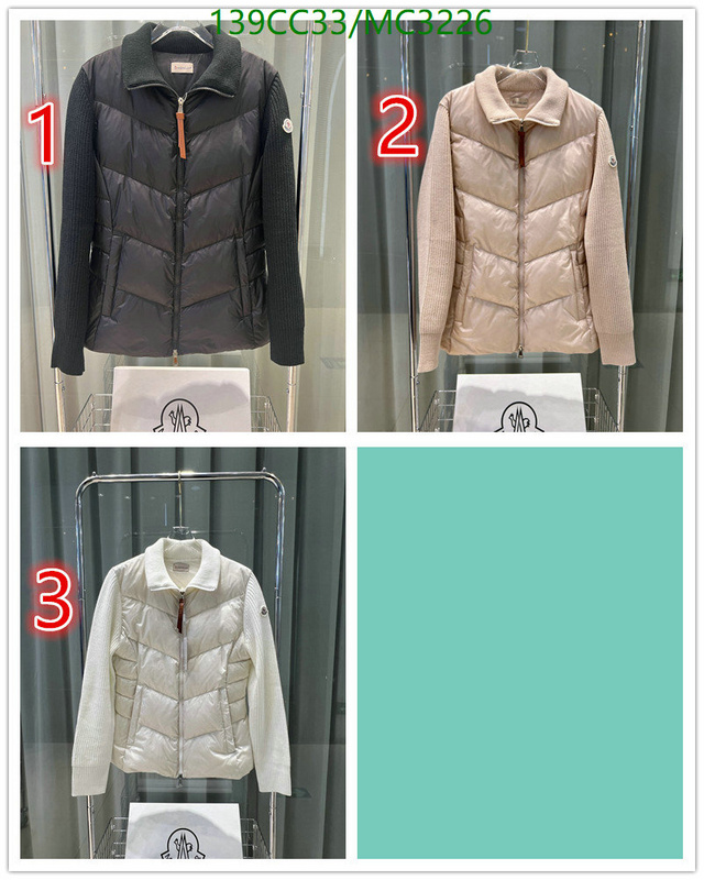 Down jacket Women-Moncler Code: MC3226 $: 139USD