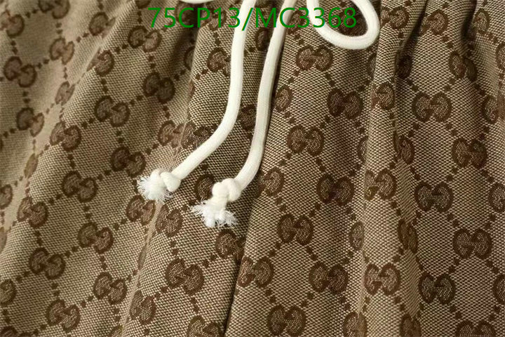 Clothing-Gucci Code: MC3368 $: 75USD