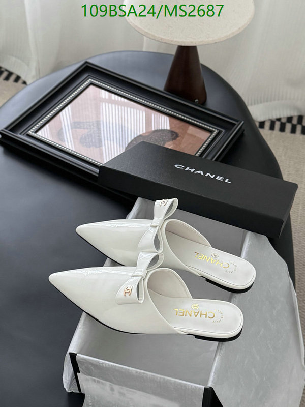 Women Shoes-Chanel Code: MS2687 $: 109USD